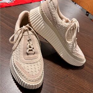 Dolce Vita Dolen Sneakers in Sandstone Knit